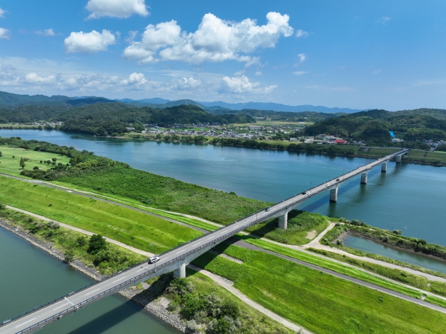 四万十市内の風景